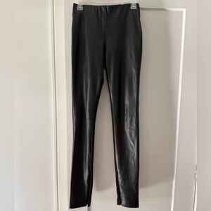 Black Leather Pants
